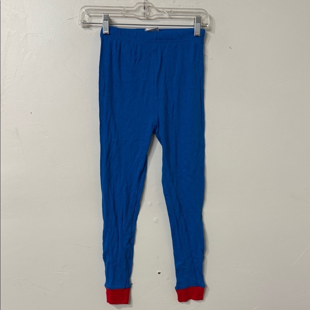 Marvel Kids Pajama Bottoms - Blue with Red Cuffs